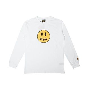 Drew House Justin Bieber White Long Sleeve Medium